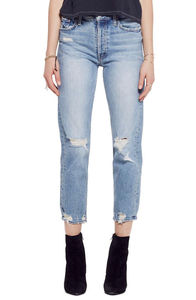 Jeans de Mezclilla Ajustados de Cintura Alta para Mujer, Precio Razonable, 100% Algodón, Estilo Vintage, Pantalones Casuales de Invierno, Venta al Por Mayor OEM - Product Image 6