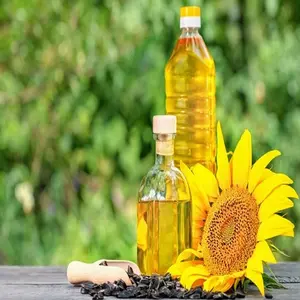 Fornitore all'ingrosso di olio di semi di girasole originale/raffinato girasole di grado alimentare alto olio di girasole oleico prezzo a buon mercato