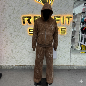 Survêtement à fermeture éclair meilleur fabricant à bas prix pour hommes Style unique Nouveau design Survêtements pour hommes - Product Image 1