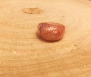 Bagues en résine unisexe faites à la main de haute qualité, bijoux de mode pour fêtes et plages, personnalisables avec cœur en bois et acrylique incrusté, pour cadeaux - Product Image 4