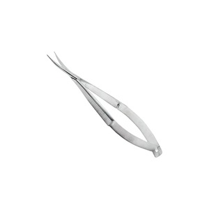 Ciseaux Castroviejo, Instruments chirurgicaux réutilisables en acier inoxydable, pointe droite émoussée - Product Image 1