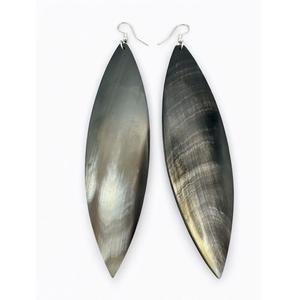 Boucles d'oreilles en corne de buffle légères et durables Caractéristique écologique - Product Image 2