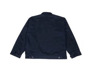 Veste de travail pour homme de haute qualité avec logo personnalisé, doublure en satin, style vintage streetwear, toile, fermeture éclair, col rabattu - Product Image 2