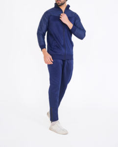 Gran oferta, chándal de lana gruesa de invierno para hombre, ropa deportiva de poliéster, chándal, Sudadera con capucha estampada de dos piezas con cremallera completa - Product Image 3