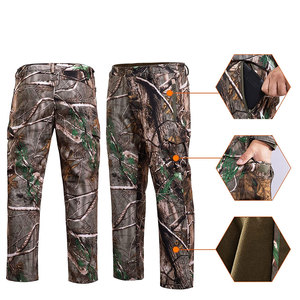 Veste de combat tactique d'entraînement en plein air imperméable coupe-vent respirante à trois couches en velours côtelé camouflage - Product Image 3