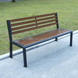 Banco de Aluminio para Exteriores, Banco de Jardín de Metal, Asientos Públicos para Parques y Plazas, Gran Venta 2024 - Product Image 2