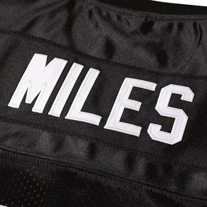 เสื้อเจอร์ซีย์อเมริกันฟุตบอลผู้ชาย ระบายอากาศได้ดี ผลิตจากโพลีเอสเตอร์ 100% พิมพ์ลายแบบซับลิเมชั่น พร้อมโลโก้ด้านหน้า คอวี แขนกุด ตัดเย็บแบบไร้ตะเข็บ - Product Image 5