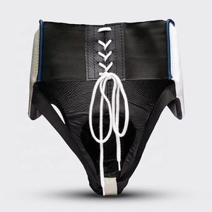 Nuevo Modelo de Guantes de Boxeo Personalizados en Blanco y Azul, OEM ODM, Precio Económico al por Mayor, Guantes de Artes Marciales Mixtas para Boxeo, Protección para Cabeza e Ingle - Product Image 6