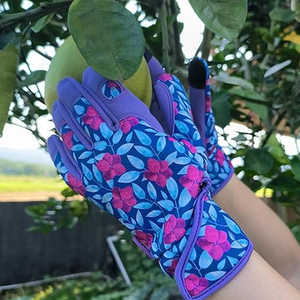Couleur claire Bonne qualité Meilleur produit flexible Conception unique Protection des mains Équipement de protection pour le jardinage Gants de jardin - Product Image 3