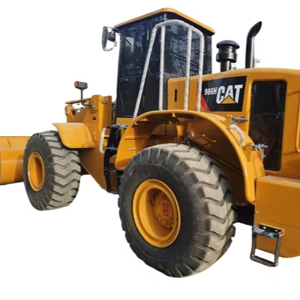 รถตักล้อยางมือสอง รุ่น 996H รถตักล้อยางแคตเตอร์พิลลาร์มือสอง CAT 966H เครื่องจักรแคตเตอร์พิลลาร์มือสองสำหรับขาย รถตักล้อยาง - Product Image 1