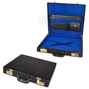 Reemason Masonic regalia apons กระเป๋าเอกสารแบบแข็งเหมาะสำหรับกระเป๋าผ้ากันเปื้อนกระเป๋าหนังจากปากีสถาน - Product Image 3