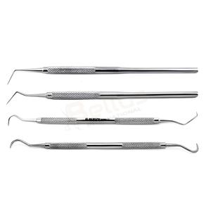 Sonda periodontal de acero inoxidable Dental de la mejor calidad y instrumento explorador de escalador herramienta de endodoncia para medición de bolsillo de goma - Product Image 6