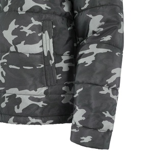 Chaqueta Acolchada de Lona con Piel de Oveja para Hombre, Estilo Urbano de Invierno, Chaqueta Ligera Acolchada, Talla Grande, Cierre de Cremallera, Envío DDP - Product Image 5