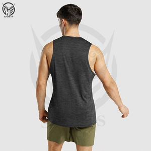 Camiseta Interior Térmica de Algodón 100% Personalizable al por Mayor para Hombre, Chaleco sin Mangas, Antibacteriano, Transpirable y Ecológico - Product Image 3