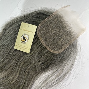Perruque Lace Closure wig transparente lisse brésilienne — meetu, cheveux bruts, couleur naturelle, bon marché, bonne qualité, vente en gros - Product Image 4