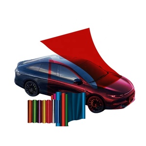 <span class=keywords><strong>Film</strong></span> de protection de voiture en vinyle rouge sang de dragon métallisé super brillant, vinyle rouge <span class=keywords><strong>vampire</strong></span> pour envelopper les voitures et les motos - Product Image 2
