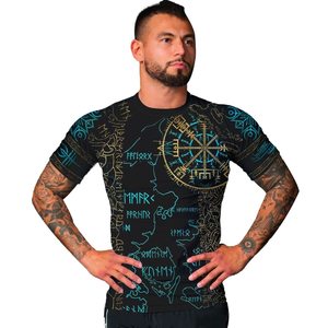 Breathable Quick Dry <b>Rashguard</b> Compression Athletic Shirt Custom Performance Wear for Martial Arts Training - Product Image 4