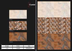 Carreaux muraux en céramique 300x600mm pour salle de bain et cuisine, finition brillante ou mate, texture effet sucre, solution murale. - Product Image 5