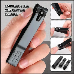 Kit d'outils multifonctions pour couper les ongles en acier inoxydable Set de manucure et pédicure sans commentaires - Product Image 3