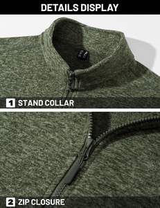 Pakistan-Made 300 GSM Lightweight Custom Print Men's Winter Jackets <b>Warm</b> <b>Fleece</b> Hoodies with Zipper Factory Price Wholesale - Product Image 4