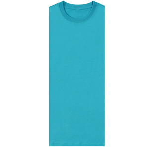 Camiseta Casual de Cuello Redondo para Hombre, 100% Algodón, Tejido de Punto, Estampado en Serigrafía, Corte Regular, Sólida, Transpirable, de Secado Rápido y Ecológica - Product Image 4