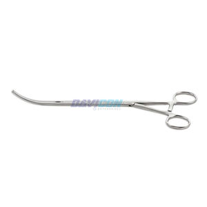 Pinza Toracoscópica DeBakey de Acero Inoxidable, Curva de 65mm, Mandíbulas Atraumáticas 1x2, Eje de 10mm con Bloqueo, Longitud de Trabajo de 17cm (10.25'') - Product Image 2