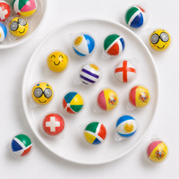 Gomitas de gelatina de frutas blandas y masticables Halal personalizadas al por mayor, con centro de jugo y diseño de cara sonriente, directamente de fábrica