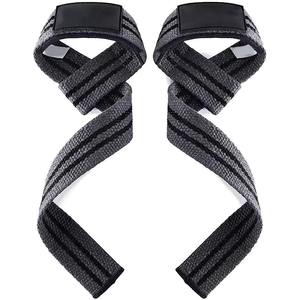 Sangles de poignet de fitness antidérapantes pour haltérophilie, manchon de sport professionnel avec silicone - Product Image 4