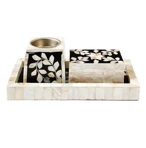 Brûleur Bakhoor en nacre résistant à la chaleur avec forme personnalisée Brûleur Bakhoor décoratif en gros avec coquille en nacre - Product Image 2