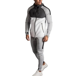 Survêtements de haute qualité pour hommes Survêtement de sport Dernière mode 2 pièces pour hommes Survêtements en vrac Survêtements avec logo personnalisé à capuche - Product Image 1