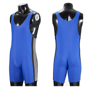 Singletes de Lucha Unisex para Competencia, Diseño de Cuello Alto, 100% Poliéster, Ligeros y Transpirables, Servicio OEM Disponible - Product Image 5