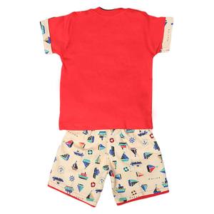 Costume à manches courtes pour garçons 6B - 41 - Rouge - Product Image 4