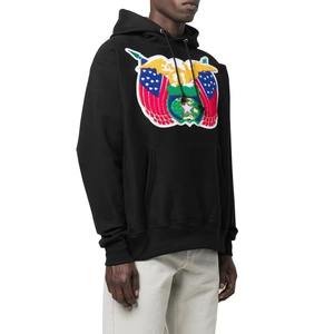 Hoodie Homme Personnalisable en Polaire avec Broderie Solide, Impression par Décharge et Sérigraphie – Service OEM Hiver - Product Image 3