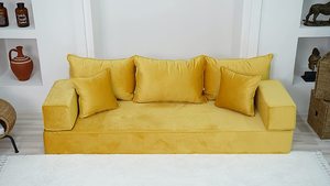 Arabic Floor Seating Arab Floor Sofa Arab Seating Floor | 12 pieces, 28 dances with sponge <b>cushion</b> thickness 20cm - Product Image 2