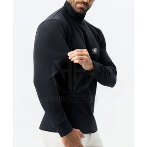 Premium Feel Soft Touch Long Sleeve High <b>Neck</b> Everyday Fashion Clothing <b>Men</b> <b>Turtle</b> <b>Neck</b> Shirt - Product Image 6