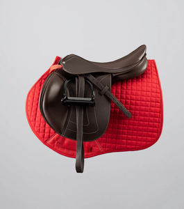 Tapis de selle tout usage personnalisé de haute qualité Dressage confortable équipement d'équitation anglais en coton Polyester polycoton - Product Image 5