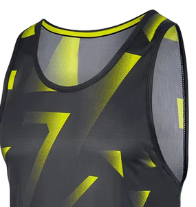 Customized Logo Men's Sleeveless <b>Mesh</b> Quick Dry Tank <b>Top</b> Breathable Summer Casual Gym Fitness Basketball Workout Vest 100% - Product Image 4
