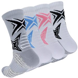 Chaussettes longues de qualité supérieure respirantes en coton doux Chaussettes longues en polyester de sport personnalisées Chaussettes athlétiques décontractées en maille à vendre - Product Image 2