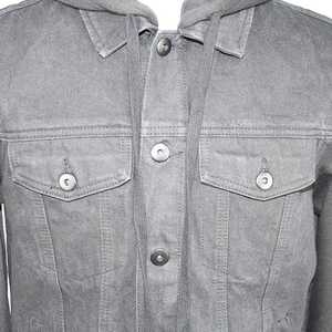 Chaqueta Vaquera al por Mayor para Hombre, Fabricante de Ropa Exterior, Chaqueta Cargo de Moda para Hombre de Talla Grande para Otoño, Chaqueta Vaquera para Hombre - Product Image 4