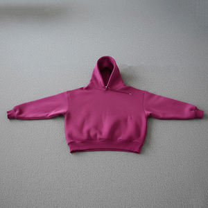 Sweat-shirt à capuche zippé en coton 100% poids lourd coupe classique personnalisé pour logo brodé - Product Image 6