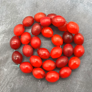 Cuentas de comercio africano bohemio auténtico, cuentas de cristal checo etíope hechas a mano, cuentas tribales antiguas para cuentas de cristal de Murano - Product Image 4