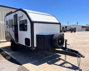 2025 XPLORE RV S145 CAMPER TRAILER Off-Road Outdoor RV <b>for</b> Car/Vehicle Use 4-6 Persons Capacity BLACK One Bedroom Air - Product Image 2