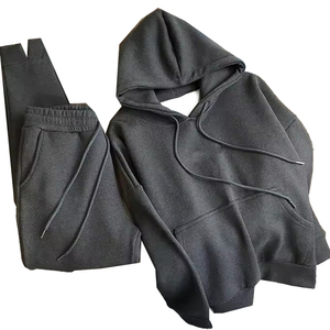 Conjunto de Sudadera con Capucha y Pantalones Deportivos de Alta Calidad, Diseño Moderno, Unisex, 2 Piezas, Conjunto Deportivo Informal para Entrenamiento - Product Image 6