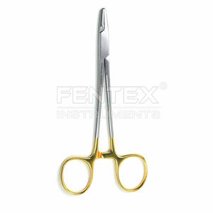 Porte-aiguille en acier inoxydable de haute qualité Hegar-Baumgartner Tc or par Fentex Instruments chirurgicaux - Product Image 4