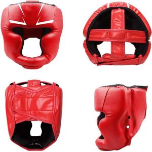 Meilleures ventes Ultime Boxe Couvre-chef PU Fabrication Protection du visage pour MMA Kickboxing Sparring Superior Head Guard - Product Image 5