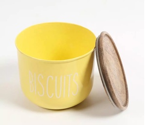 2024 dernière arrivée bidon en métal galvanisé de haute qualité Design moderne boîte de rangement faite à la main taille personnalisée pour les aliments pour animaux de compagnie - Product Image 6