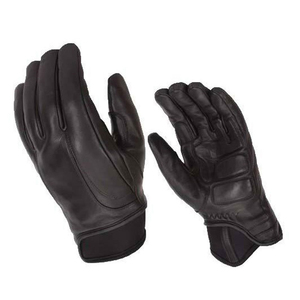 Vestido de moda especial de invierno para hombre, guantes de cuero, calentador de manos de estilo liso en negro para ciclismo, actividades al aire libre, viajes - Product Image 5