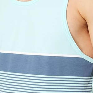 Camiseta sin mangas de malla transpirable de verano con logotipo personalizado al por mayor para hombres, diseño OEM, ropa deportiva informal, opción de talla grande, tejido de punto - Product Image 5