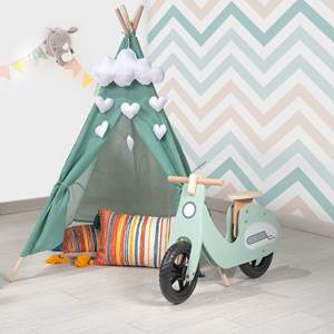 Tienda de campaña Montessori indiana ROBINCOOL para niños, plegable, de color verde, para uso en interiores y exteriores - Product Image 2