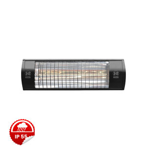 Calentador Eléctrico Infrarrojo ELCON EIR 2000, 2000W, IP55, Resistente a la Intemperie, Aluminio Negro, Conexión Directa, Compacto - Product Image 2